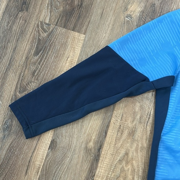 Colosseum UNC Tarheels 1/4 Zip Blue Fleece Sweatshirt Jacket Youth Size XL (20). - Picture 12 of 16